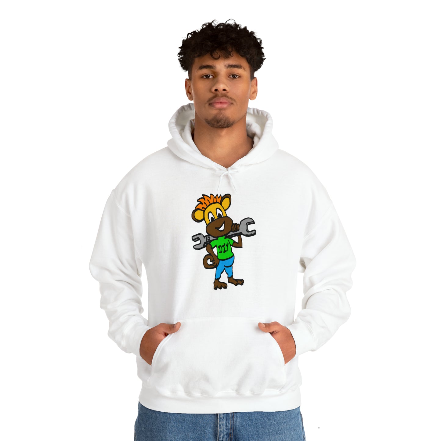 Unisex Heavy Blend™ Hooded Sweatshirt - DIY Monkey Collection