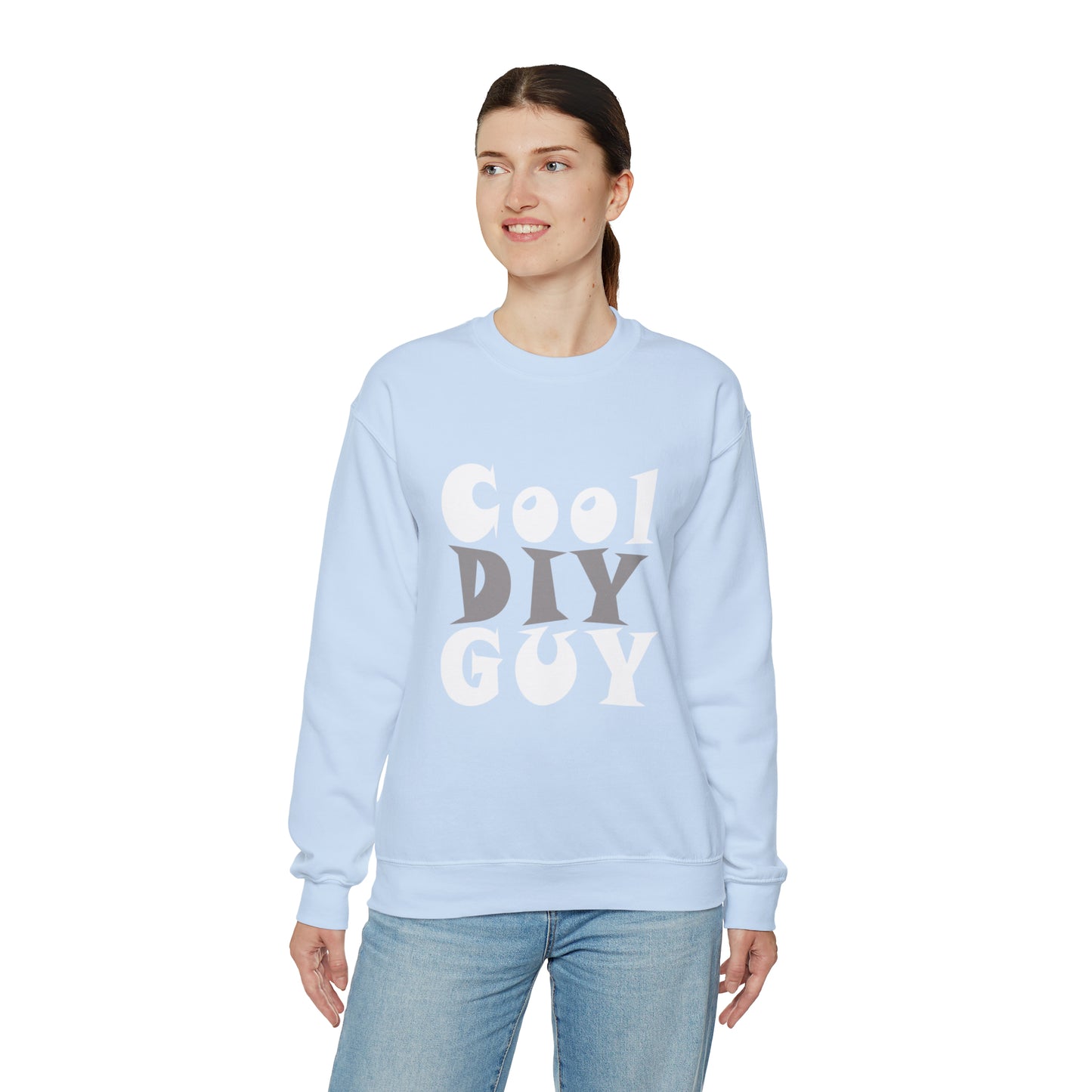 Unisex Heavy Blend™ Crewneck Sweatshirt - Cool DIY Guy Collection