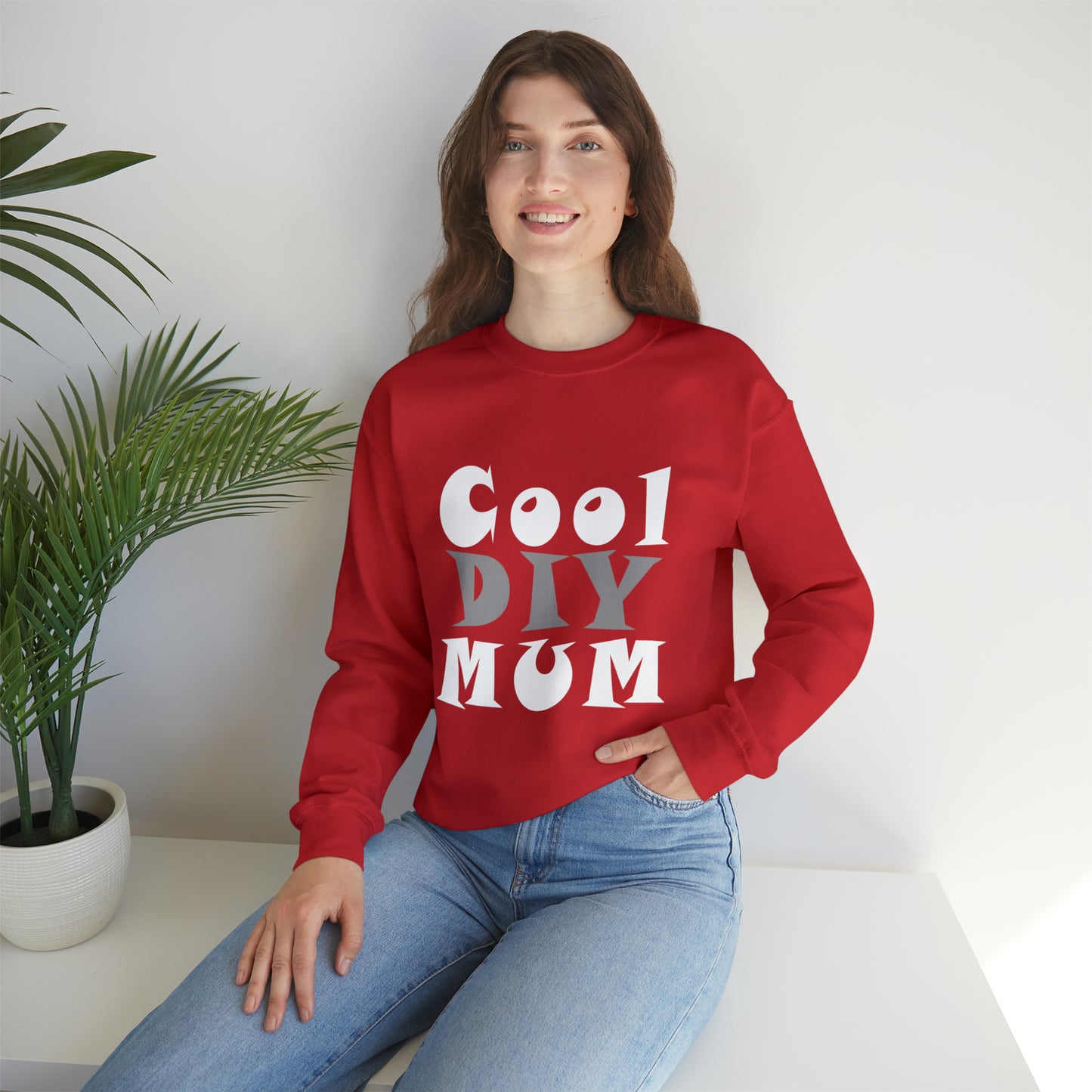 Unisex Heavy Blend™ Crewneck Sweatshirt - Cool DIY Mum Collection