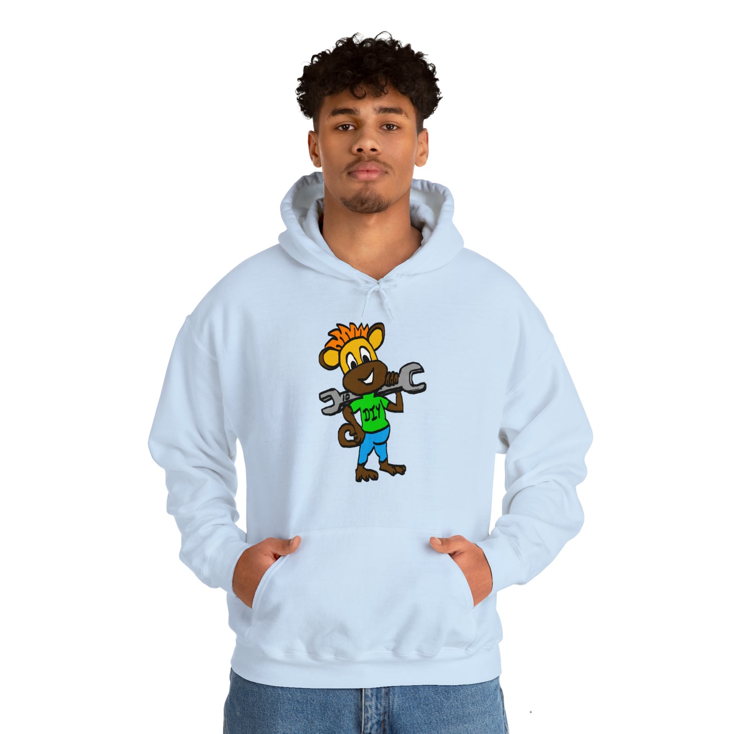 Unisex Heavy Blend™ Hooded Sweatshirt - DIY Monkey Collection