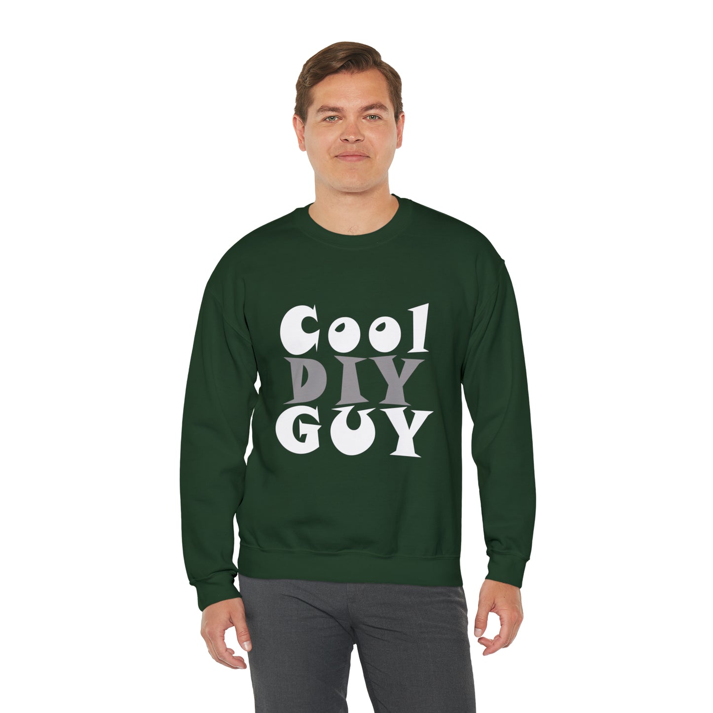 Unisex Heavy Blend™ Crewneck Sweatshirt - Cool DIY Guy Collection