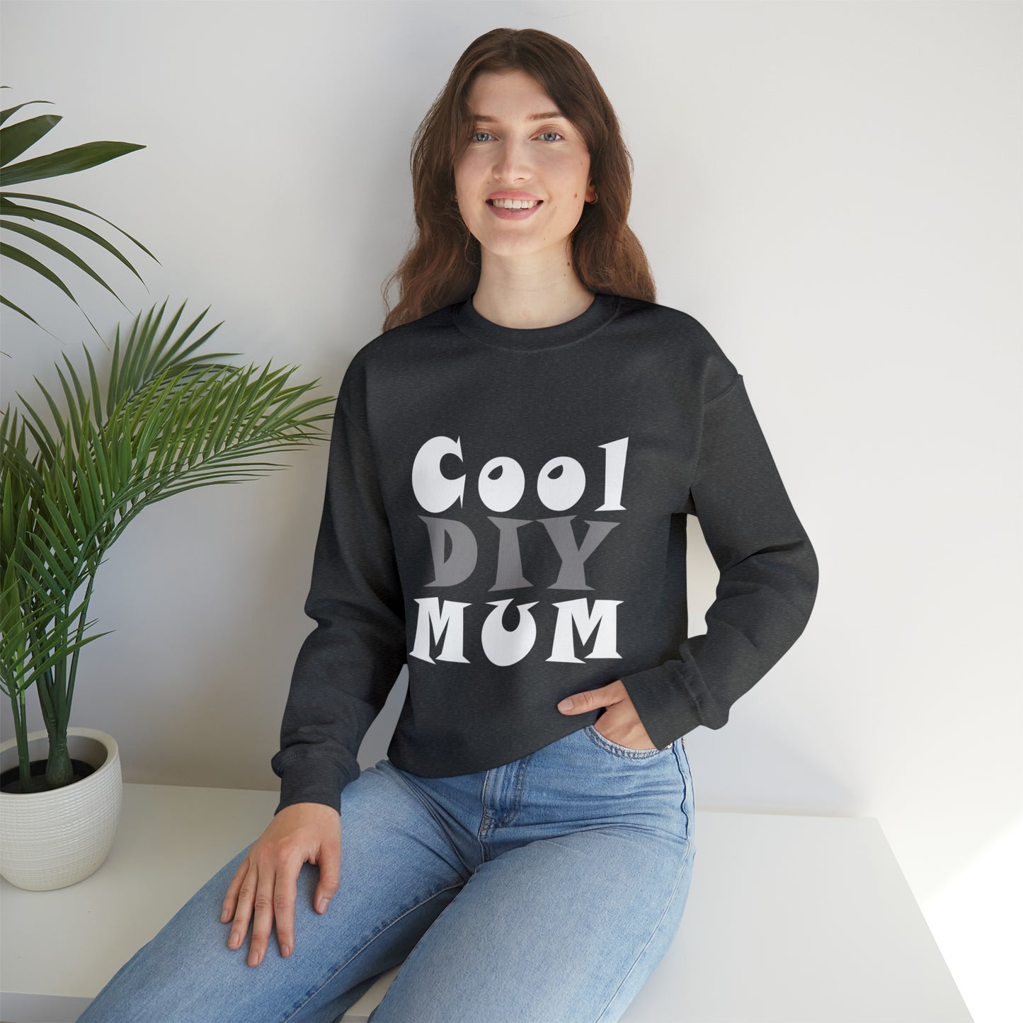 Unisex Heavy Blend™ Crewneck Sweatshirt - Cool DIY Mum Collection