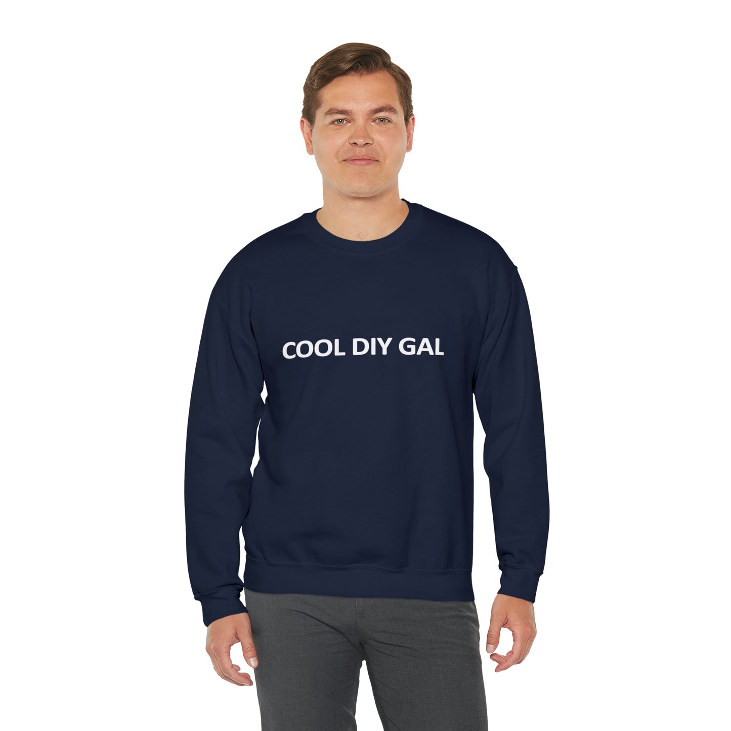 Unisex Heavy Blend™ Crewneck Sweatshirt - Cool DIY Gal Collection