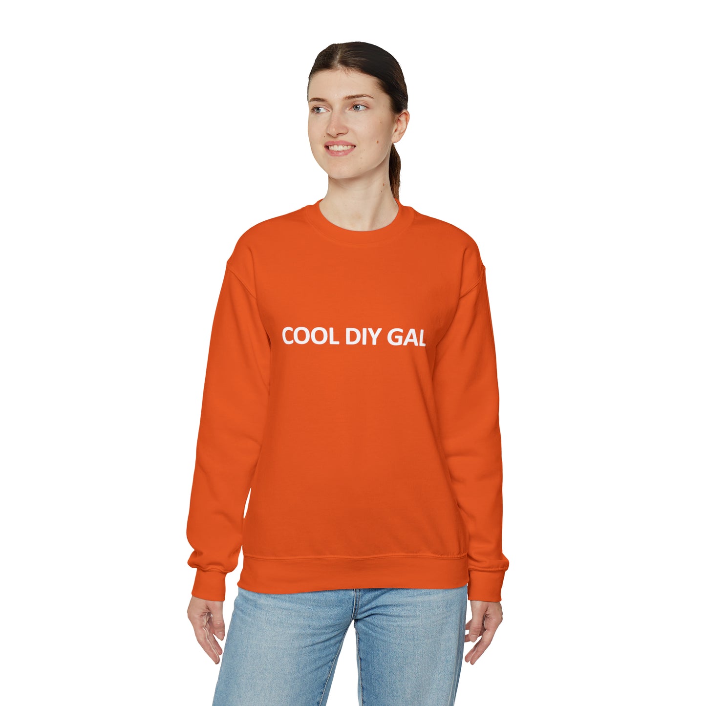 Unisex Heavy Blend™ Crewneck Sweatshirt - Cool DIY Gal Collection