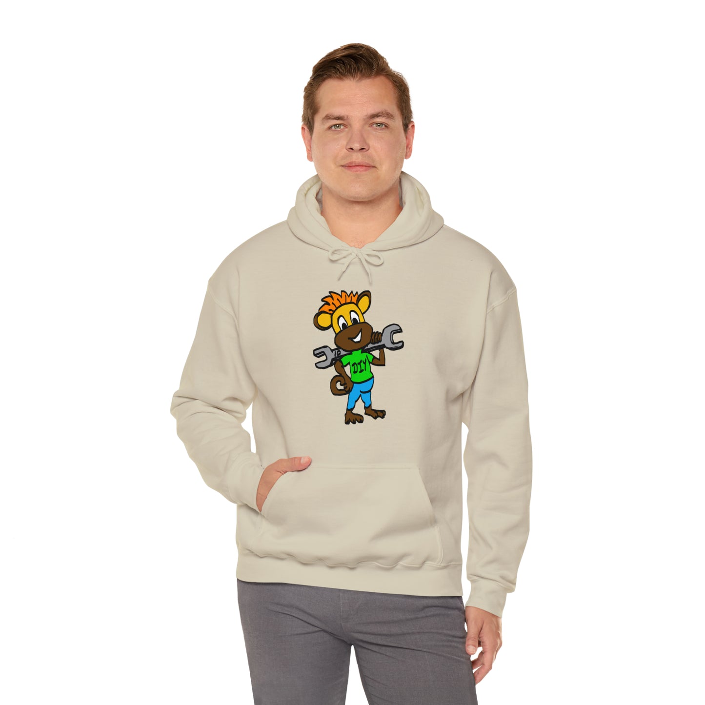 Unisex Heavy Blend™ Hooded Sweatshirt - DIY Monkey Collection