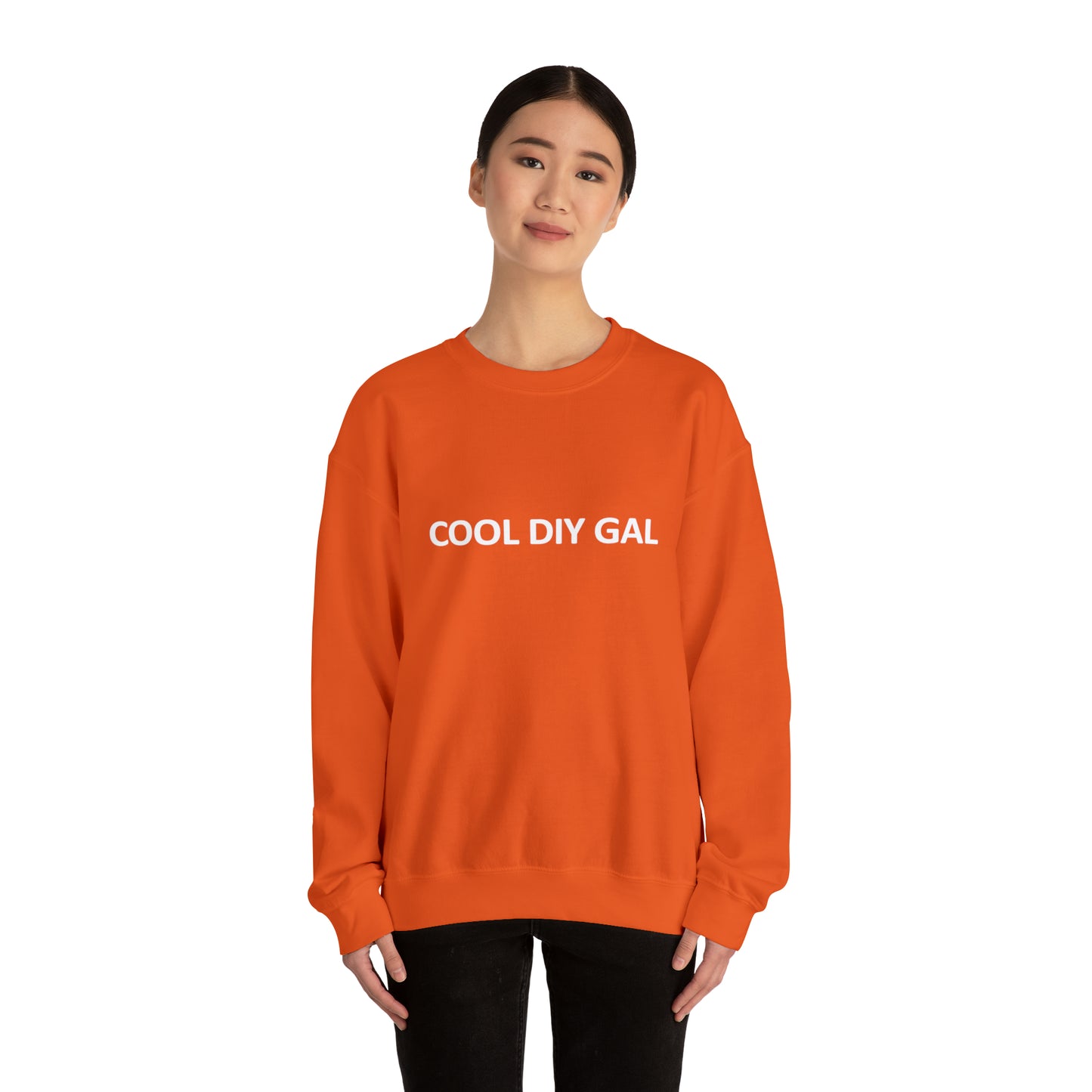 Unisex Heavy Blend™ Crewneck Sweatshirt - Cool DIY Gal Collection