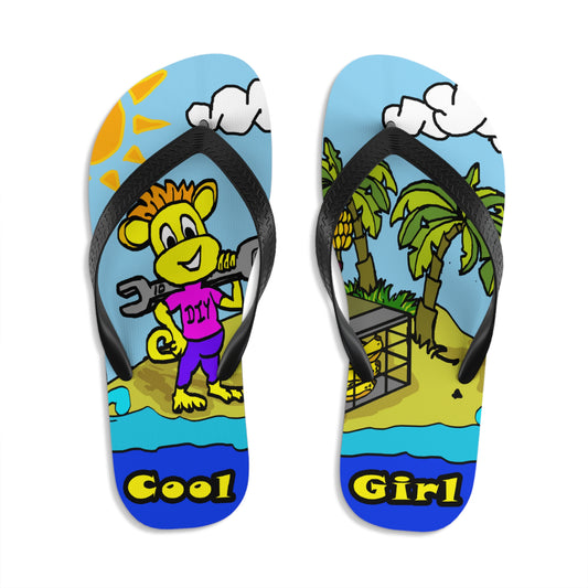 Cool Girl Flip-Flops Large