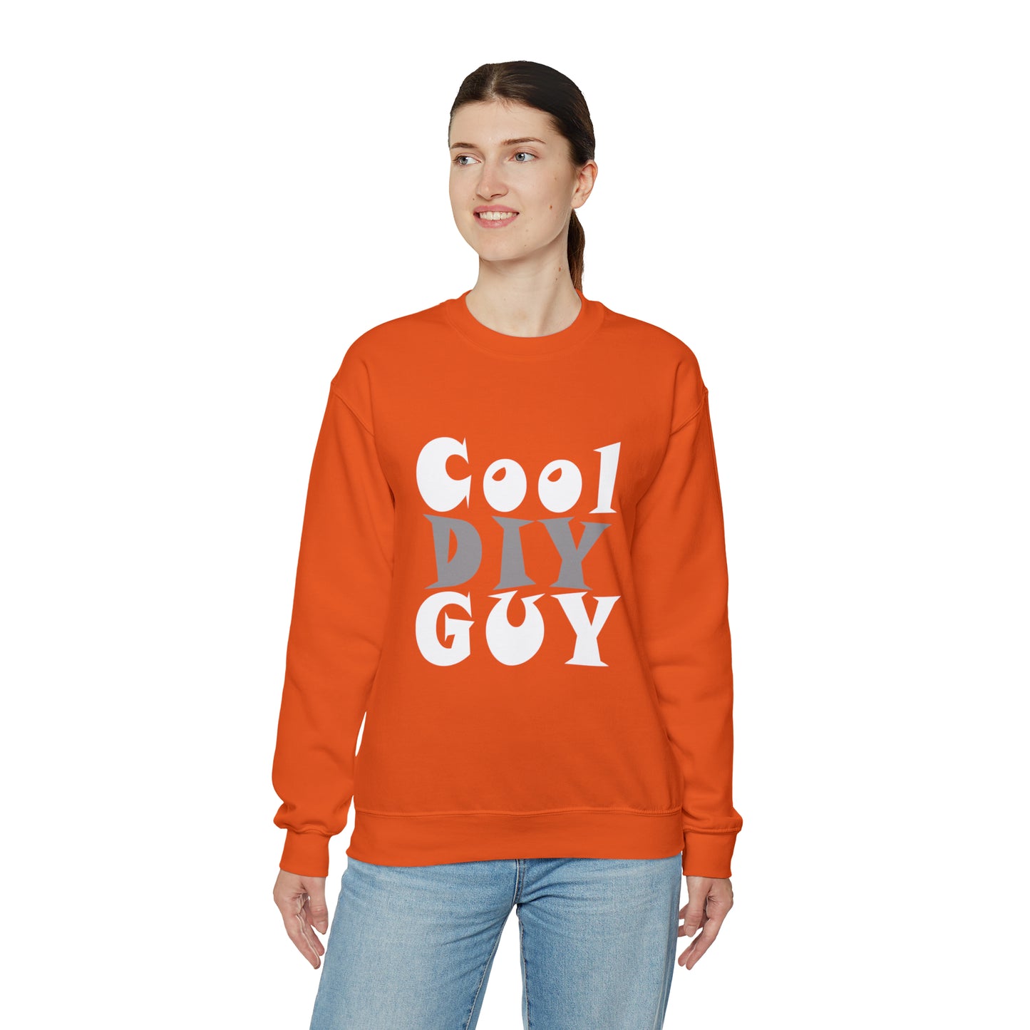 Unisex Heavy Blend™ Crewneck Sweatshirt - Cool DIY Guy Collection