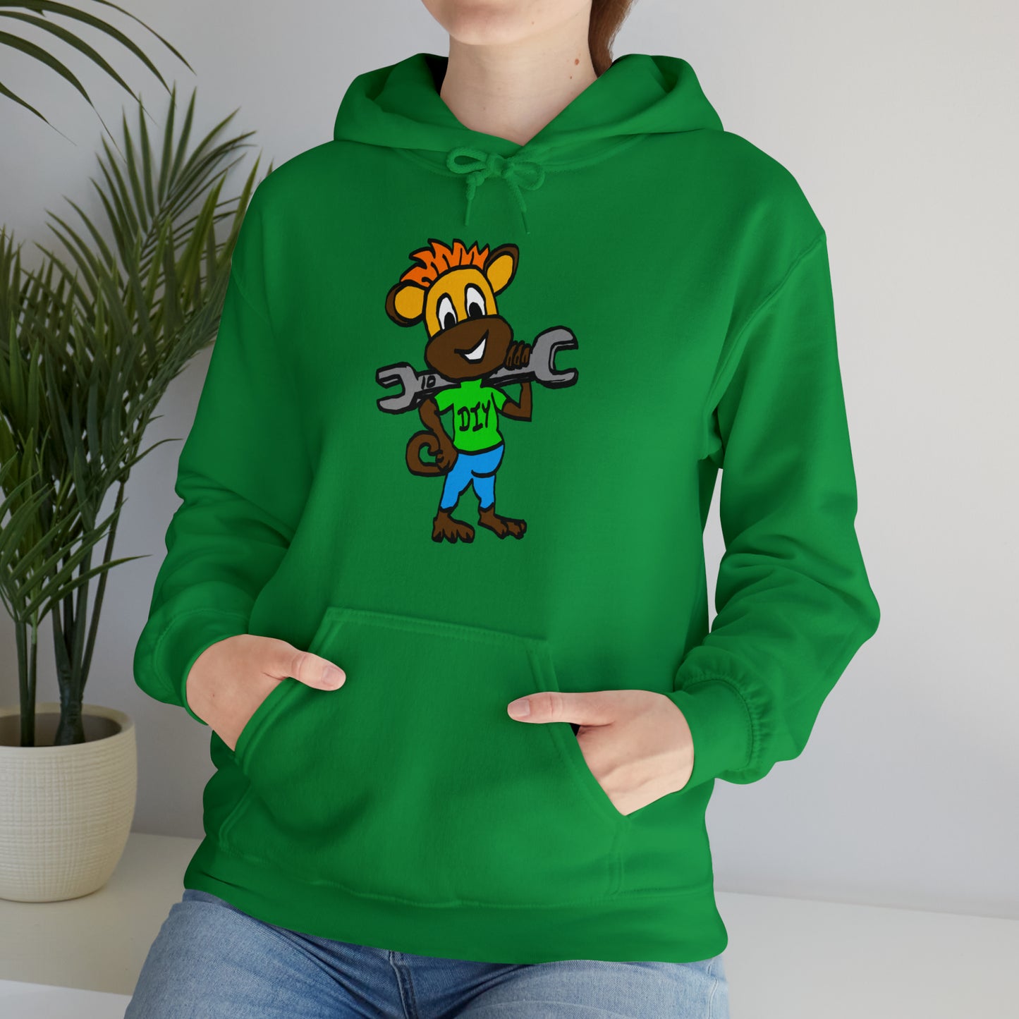 Unisex Heavy Blend™ Hooded Sweatshirt - DIY Monkey Collection