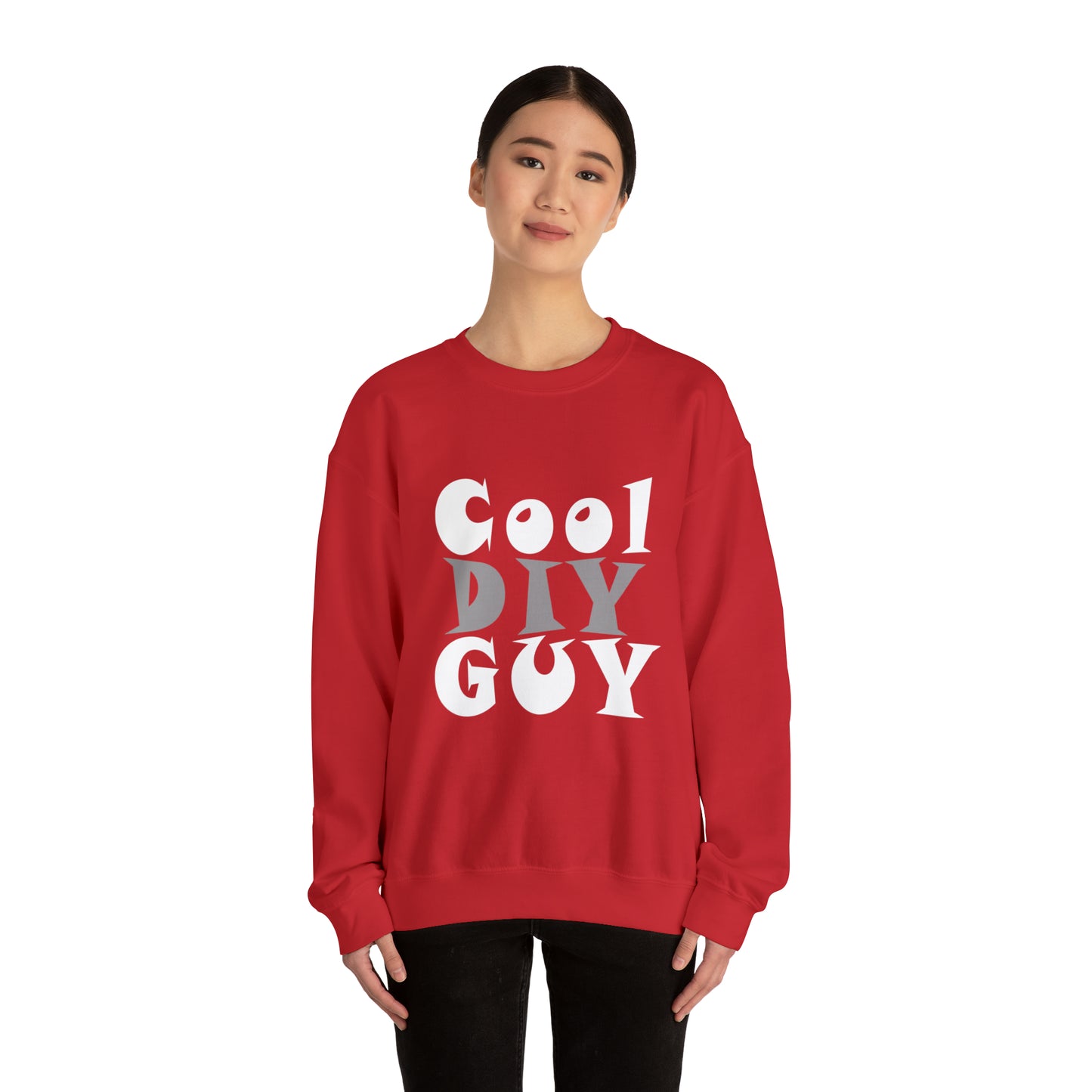 Unisex Heavy Blend™ Crewneck Sweatshirt - Cool DIY Guy Collection