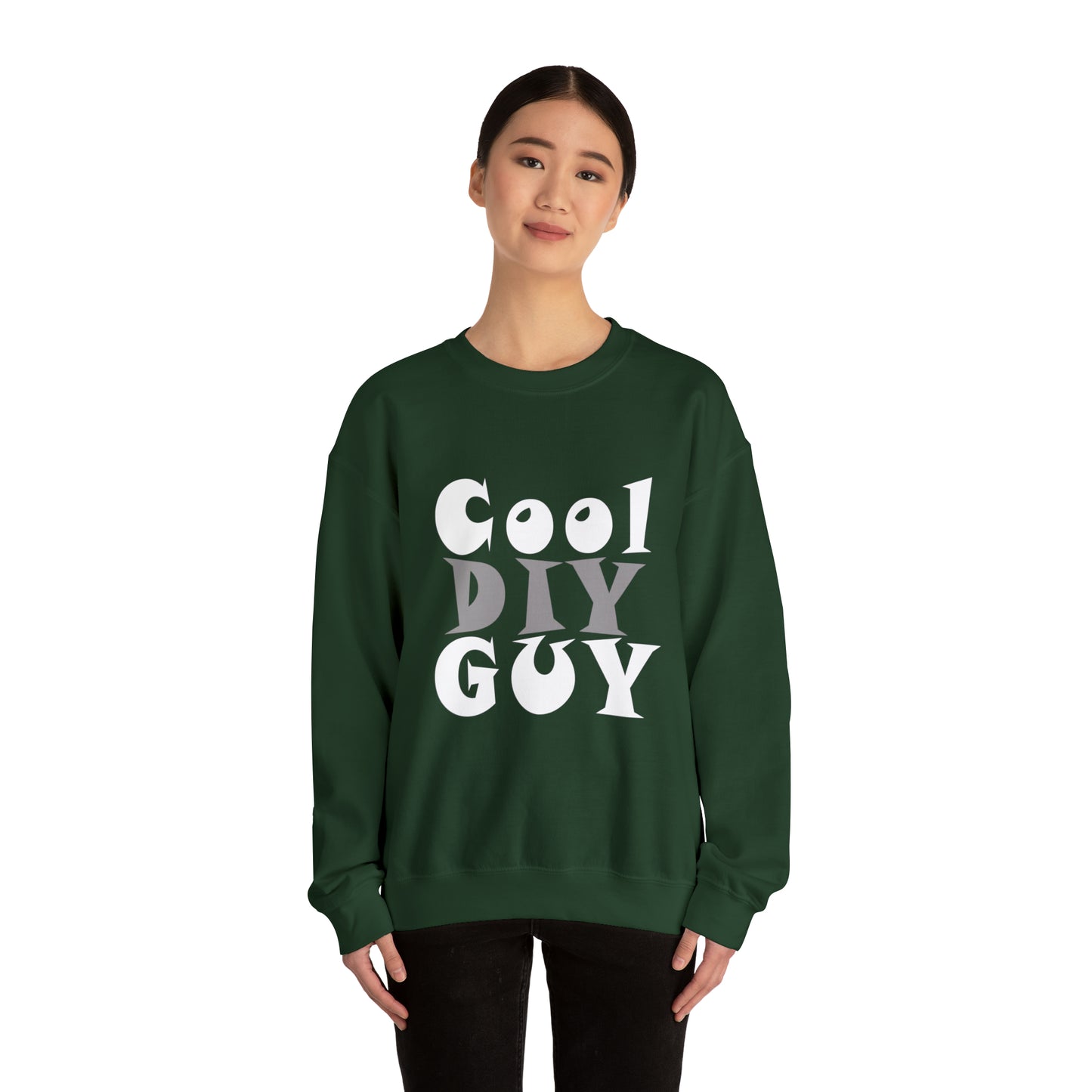 Unisex Heavy Blend™ Crewneck Sweatshirt - Cool DIY Guy Collection