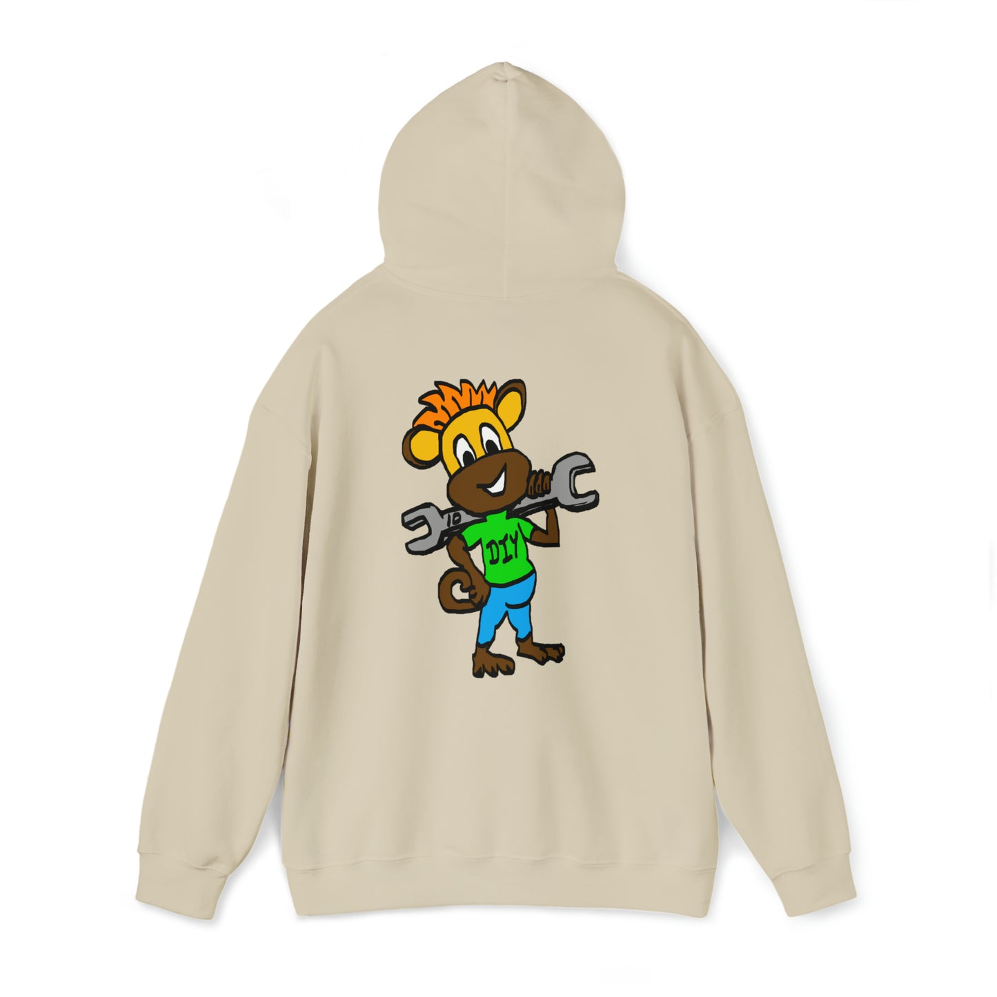 Unisex Heavy Blend™ Hooded Sweatshirt - DIY Monkey Collection