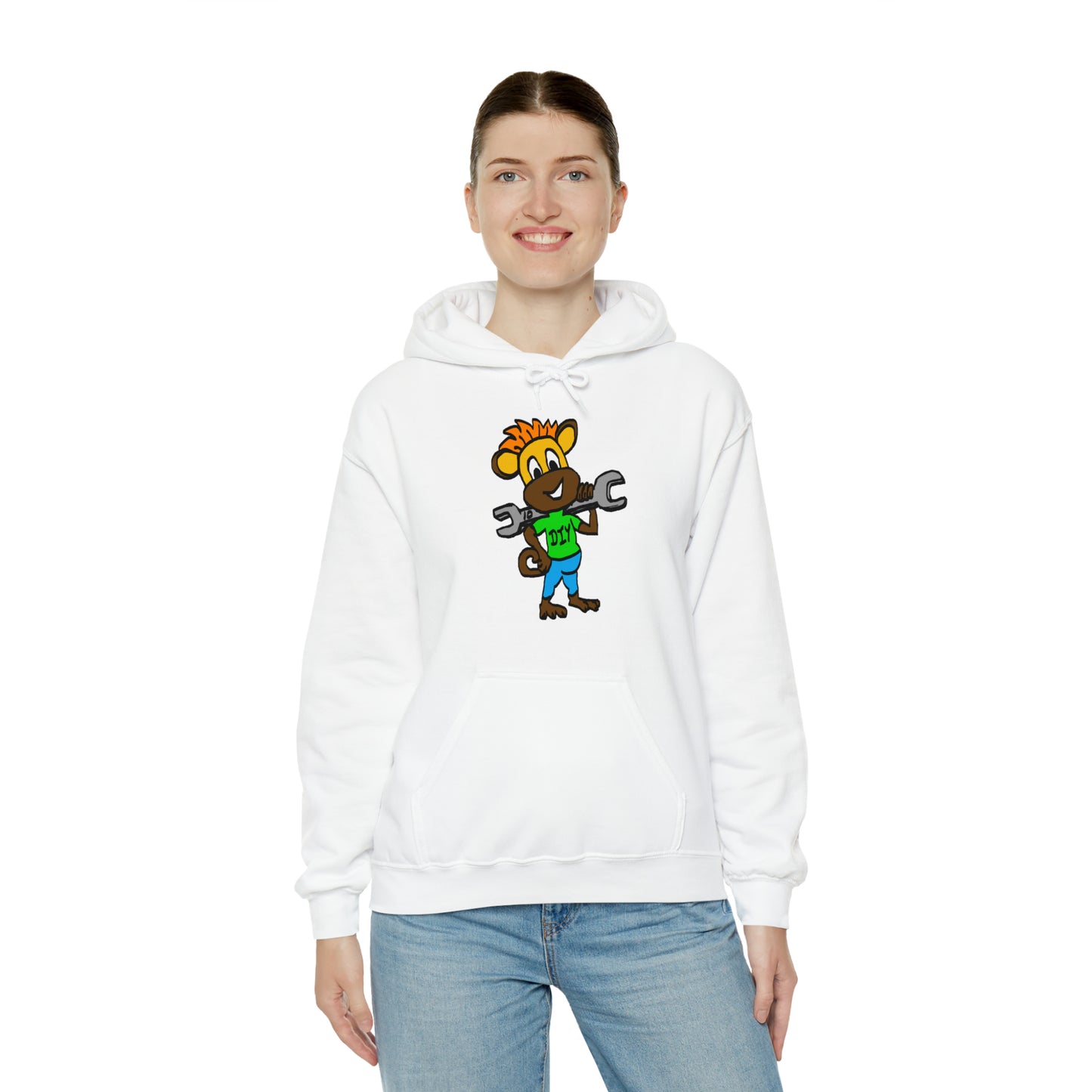 Unisex Heavy Blend™ Hooded Sweatshirt - DIY Monkey Collection