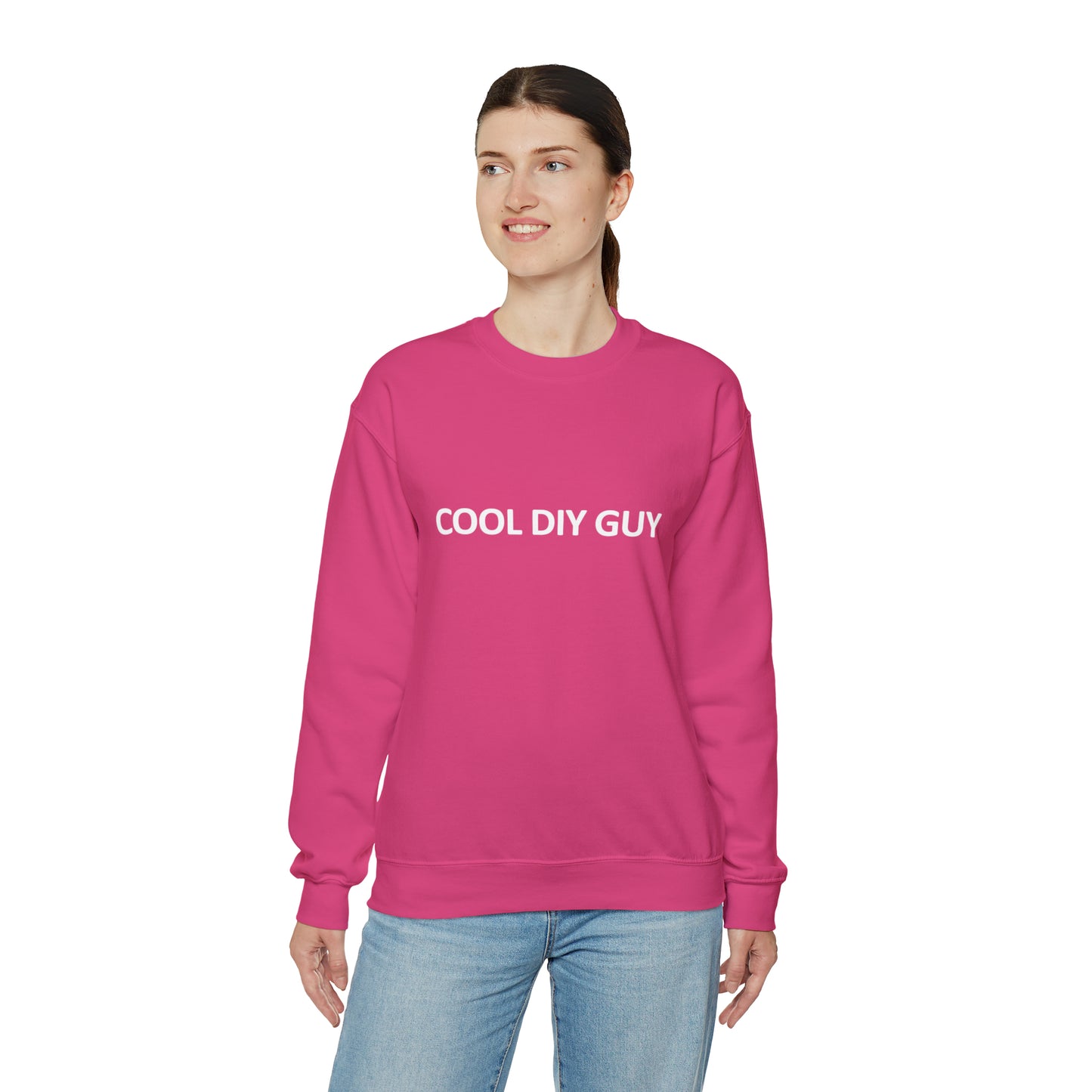 Unisex Heavy Blend™ Crewneck Sweatshirt - Cool DIY Guy Collection