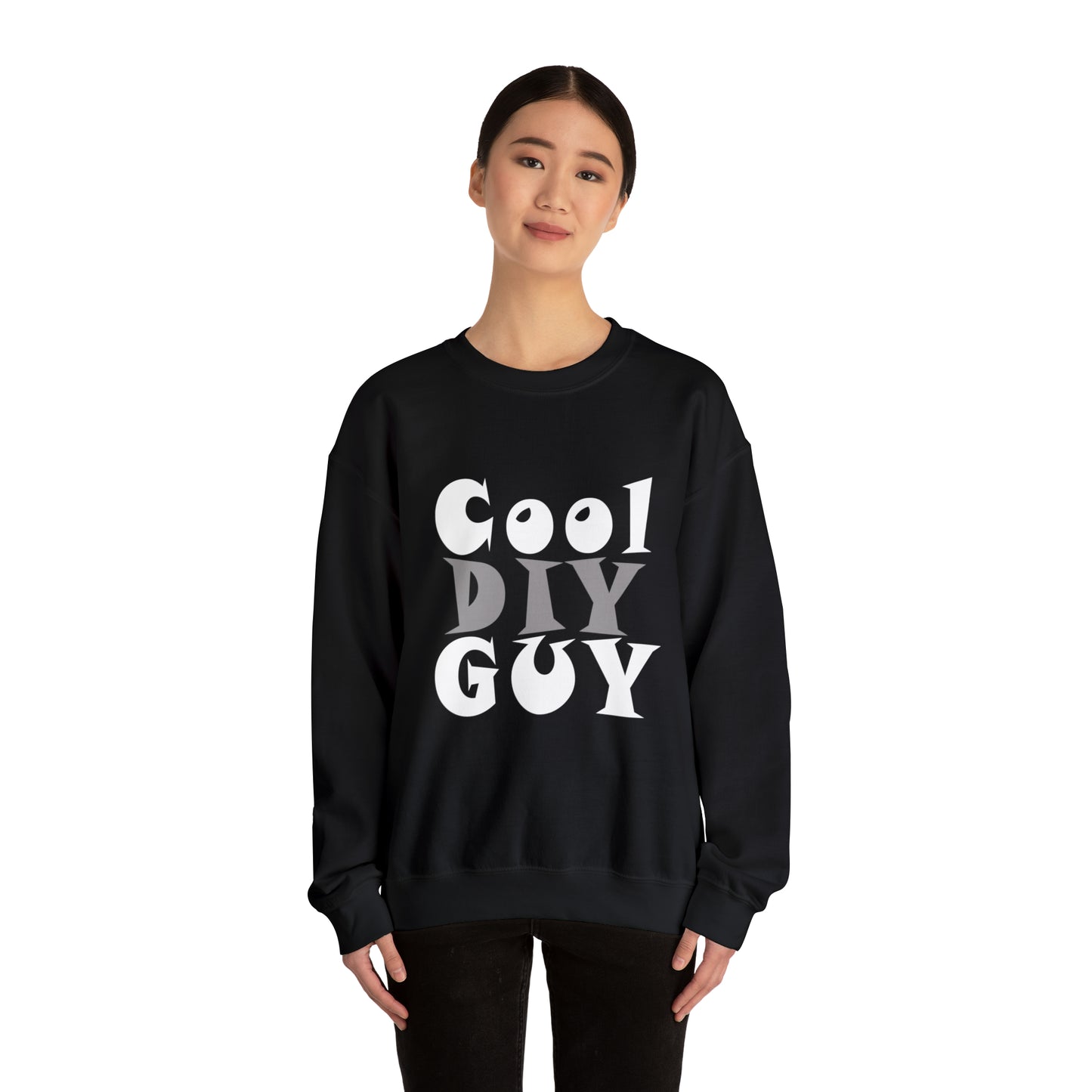 Unisex Heavy Blend™ Crewneck Sweatshirt - Cool DIY Guy Collection