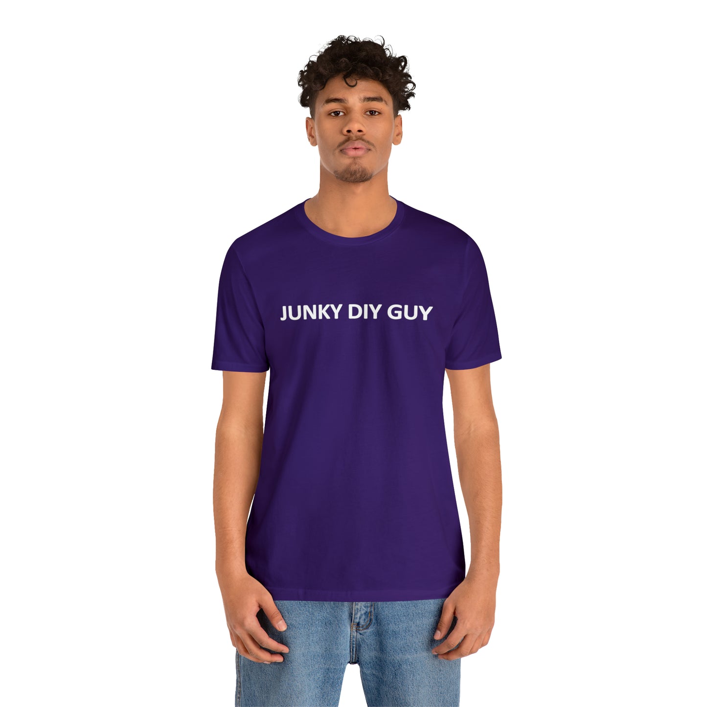 Unisex Jersey Short Sleeve Tee - Junky DIY Guy Collection