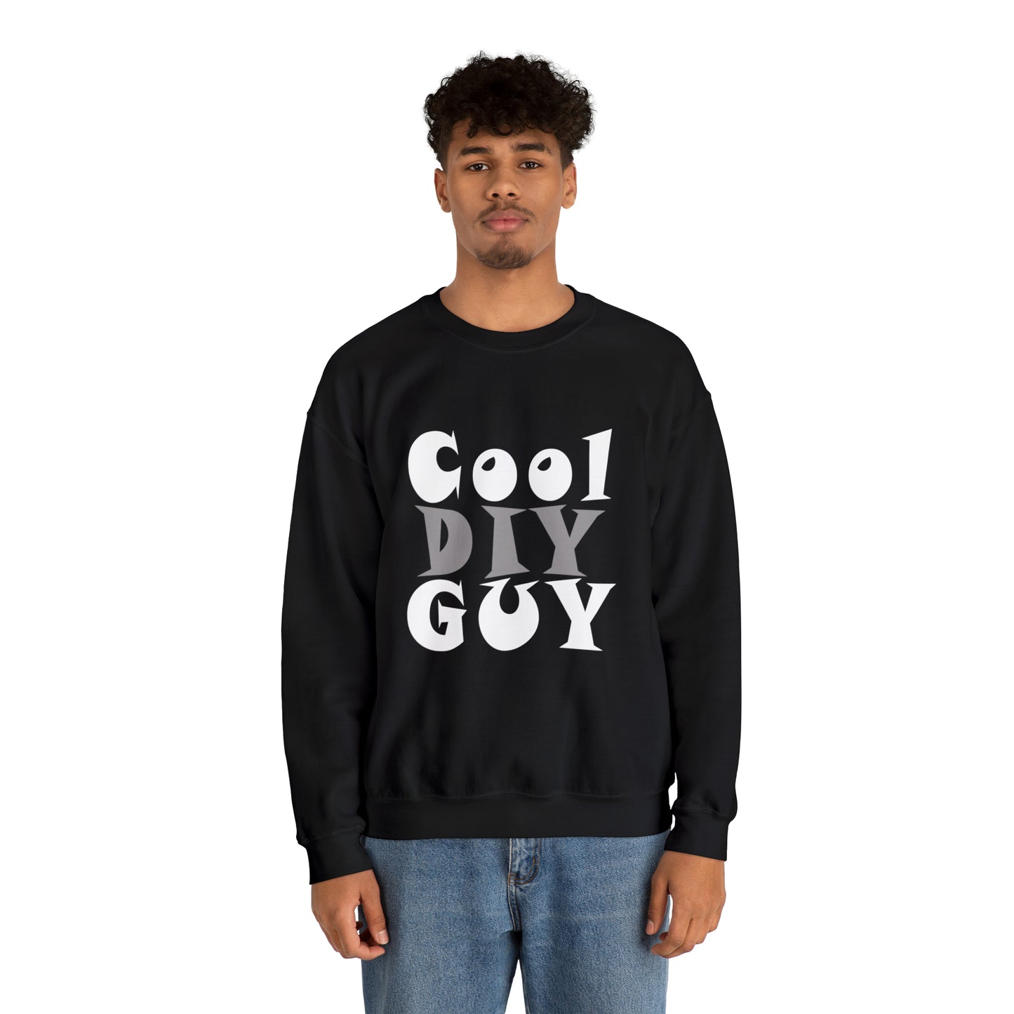 Unisex Heavy Blend™ Crewneck Sweatshirt - Cool DIY Guy Collection