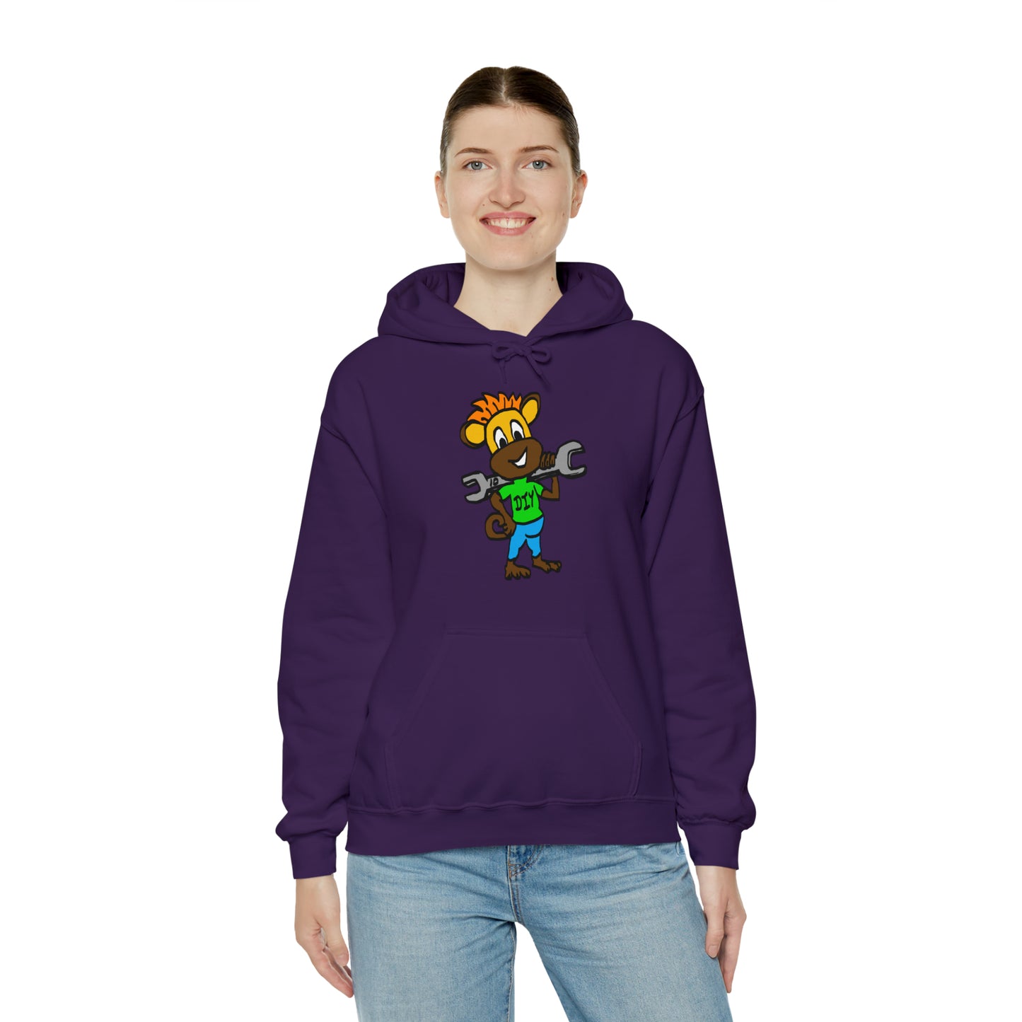 Unisex Heavy Blend™ Hooded Sweatshirt - DIY Monkey Collection